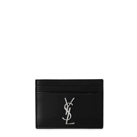 flannels ysl card holder|farfetch ysl wallet.